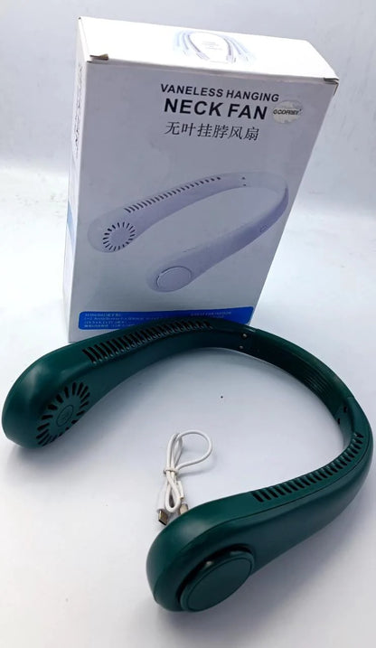 Vaneless Neck Hanging Fan - 360° Cooling